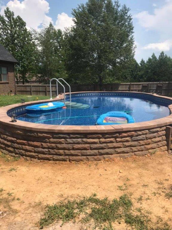 SemiIn Ground Pools, Partial In Ground, Hybrid Pool Nashville, Clarksville