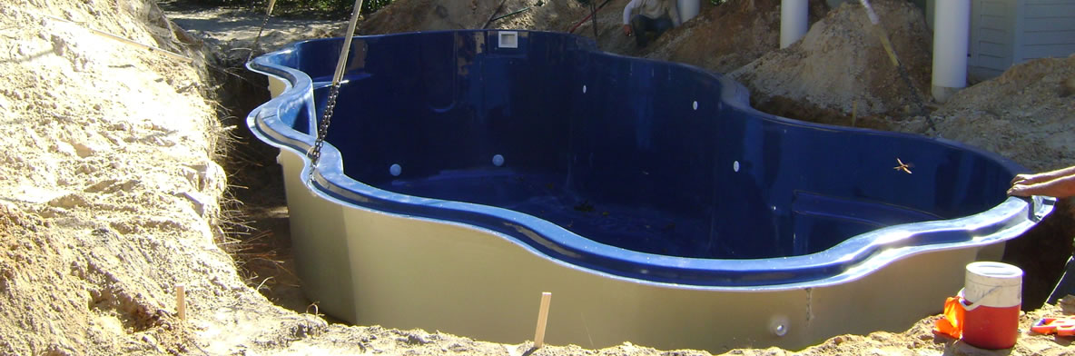 Custom Fiberglass inground pools