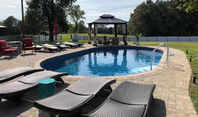 Semi Inground Pool, Murfreesboro, TN Semi Inground Pool, Murfreesboro, TN
