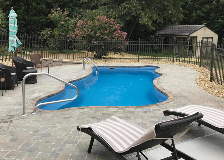 Freeform Fiberglass Pool Lebanon, TN