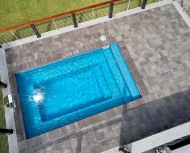 Milan Rectangle Fiberglass Pool