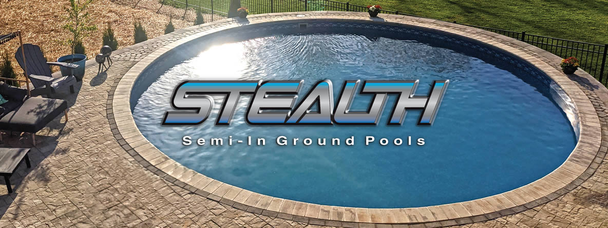 Semi In Ground Pools Partial, Above Ground Pool Cover With Partial Deck