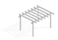 traditional-Nashville-Pergola Traditional Pergola