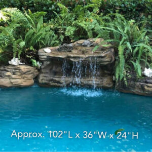 custom water feature rock boulder falls SriLanka