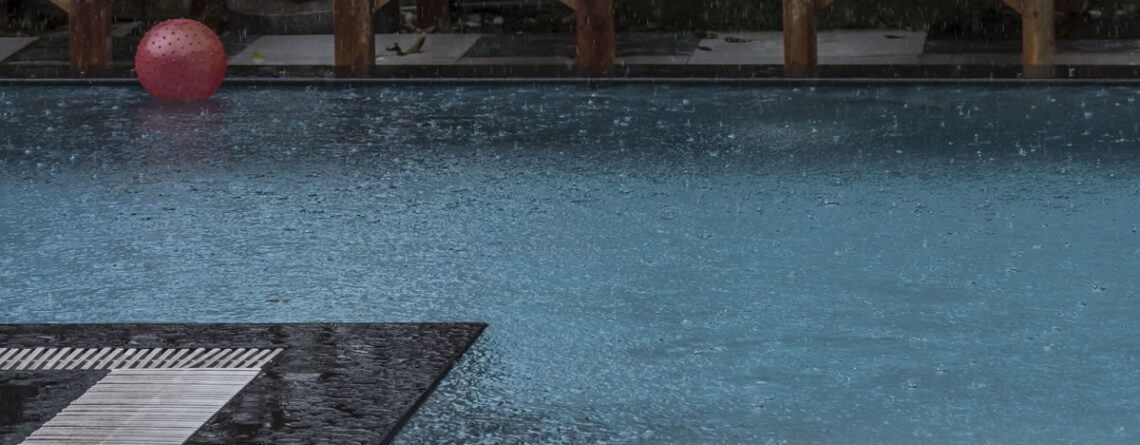 Pool chemistry and Nashville rain