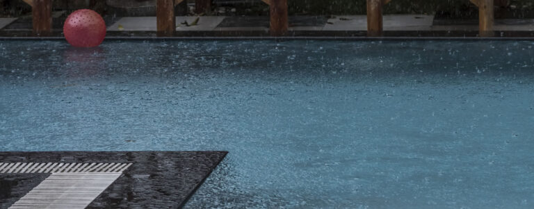 Pool chemistry and Nashville rain