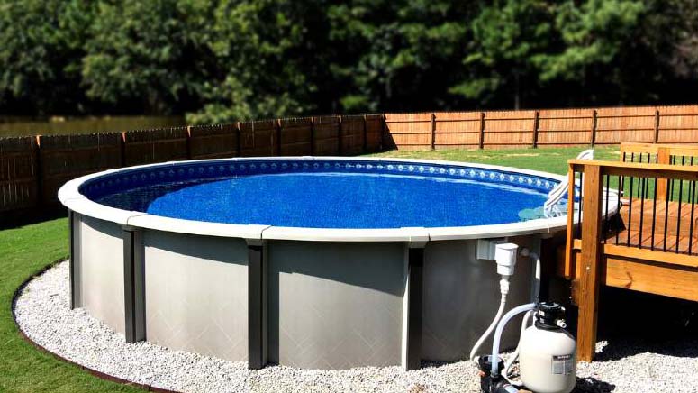 semi inground slideshow - above ground pool tennessee (2)