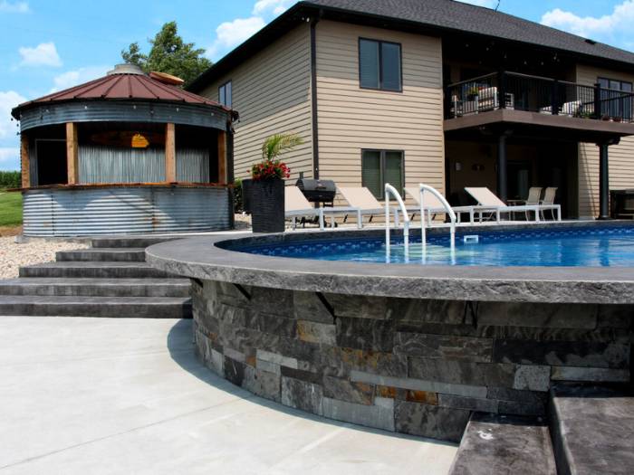 semi inground pool tennesee
