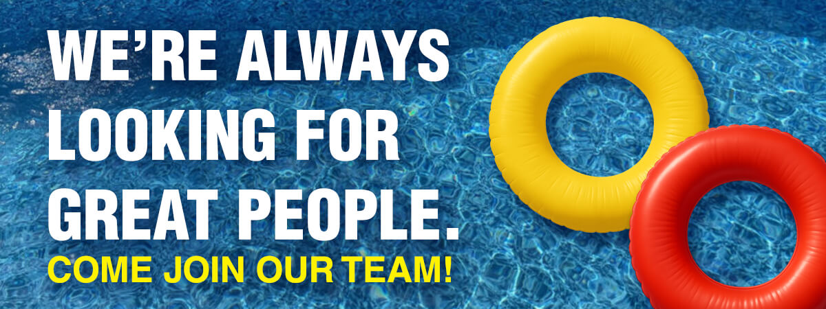 We're Always Looking For Great People We're Always Looking For Great People