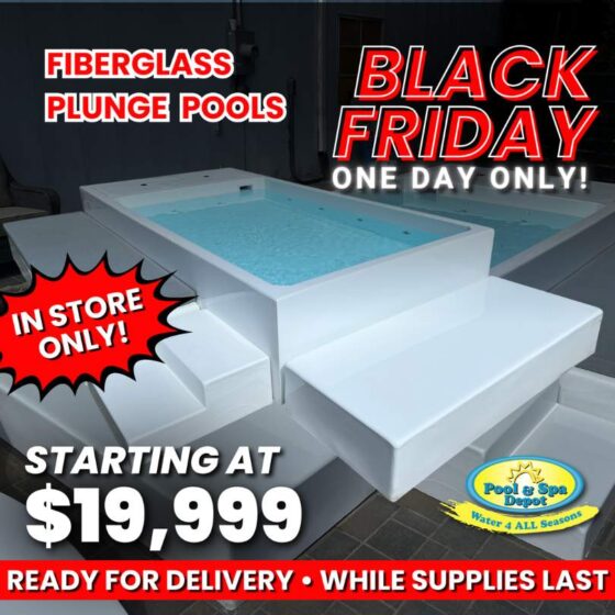 Fiberglass Pool Plunge Black Friday Sale