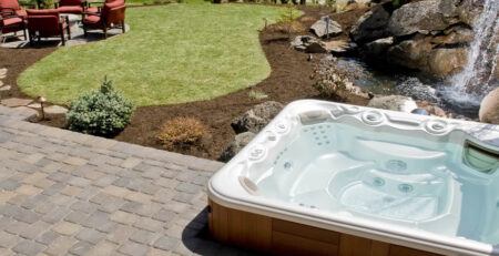 The cost of running a hot tub each month.