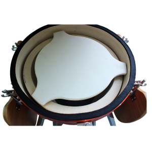 Big Blue Egg Heat Deflector 18in