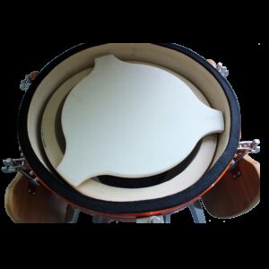 Big Blue Egg Heat Deflector 21in