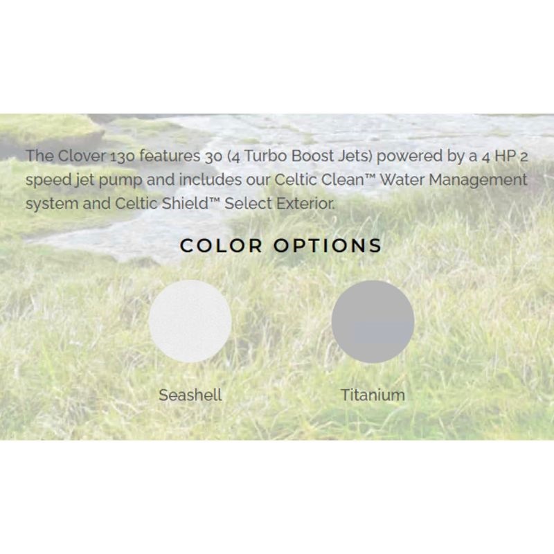 Celtic Clover 130 Hot Tub - Image 4