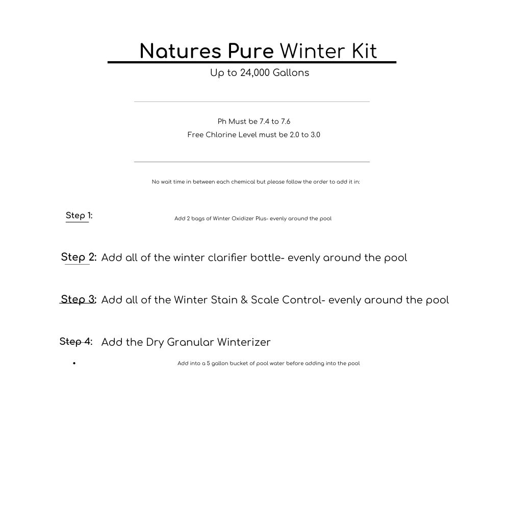 Natures Pure 24K Pool Kit - Image 2