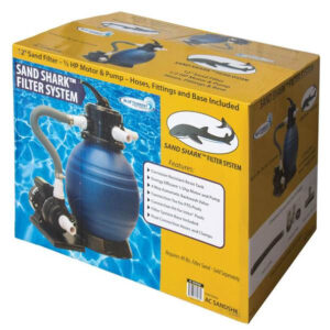 12" Sand Filter Sand Shark with 1/2HP pump - Image 1