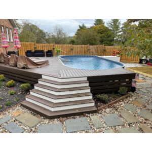 Stealth 10'x20' Oval Pool