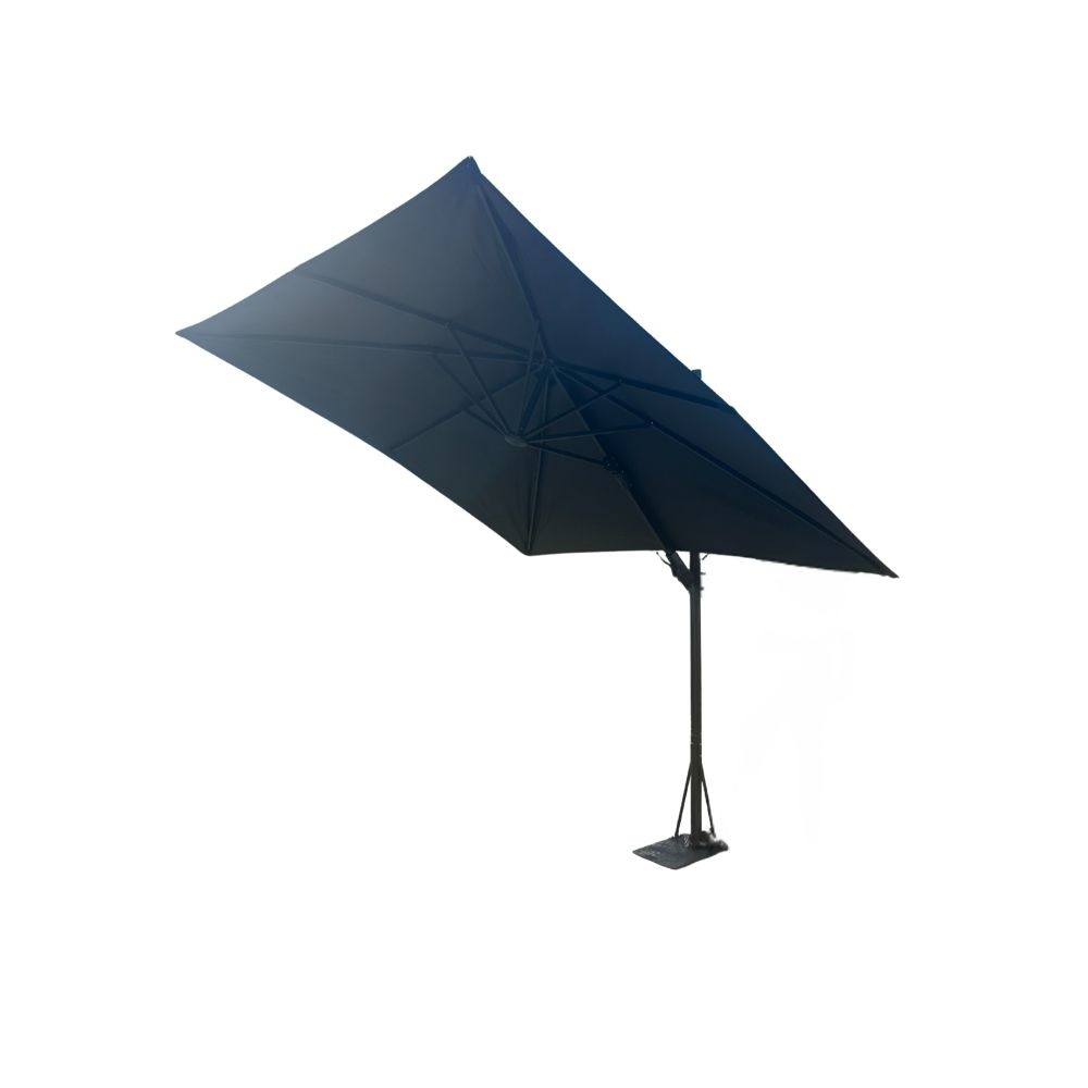 Taupe Hot Tub Umbrella Canopy w/Base - Image 2