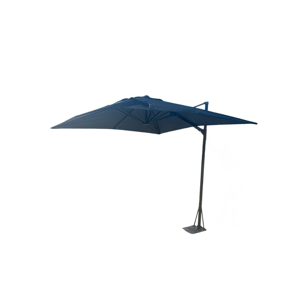 Taupe Hot Tub Umbrella Canopy w/Base - Image 3